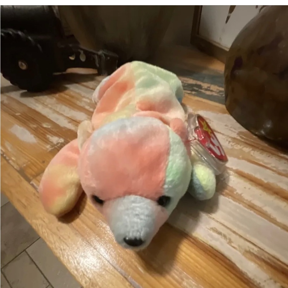 Ty beanie baby plush Sammy bear